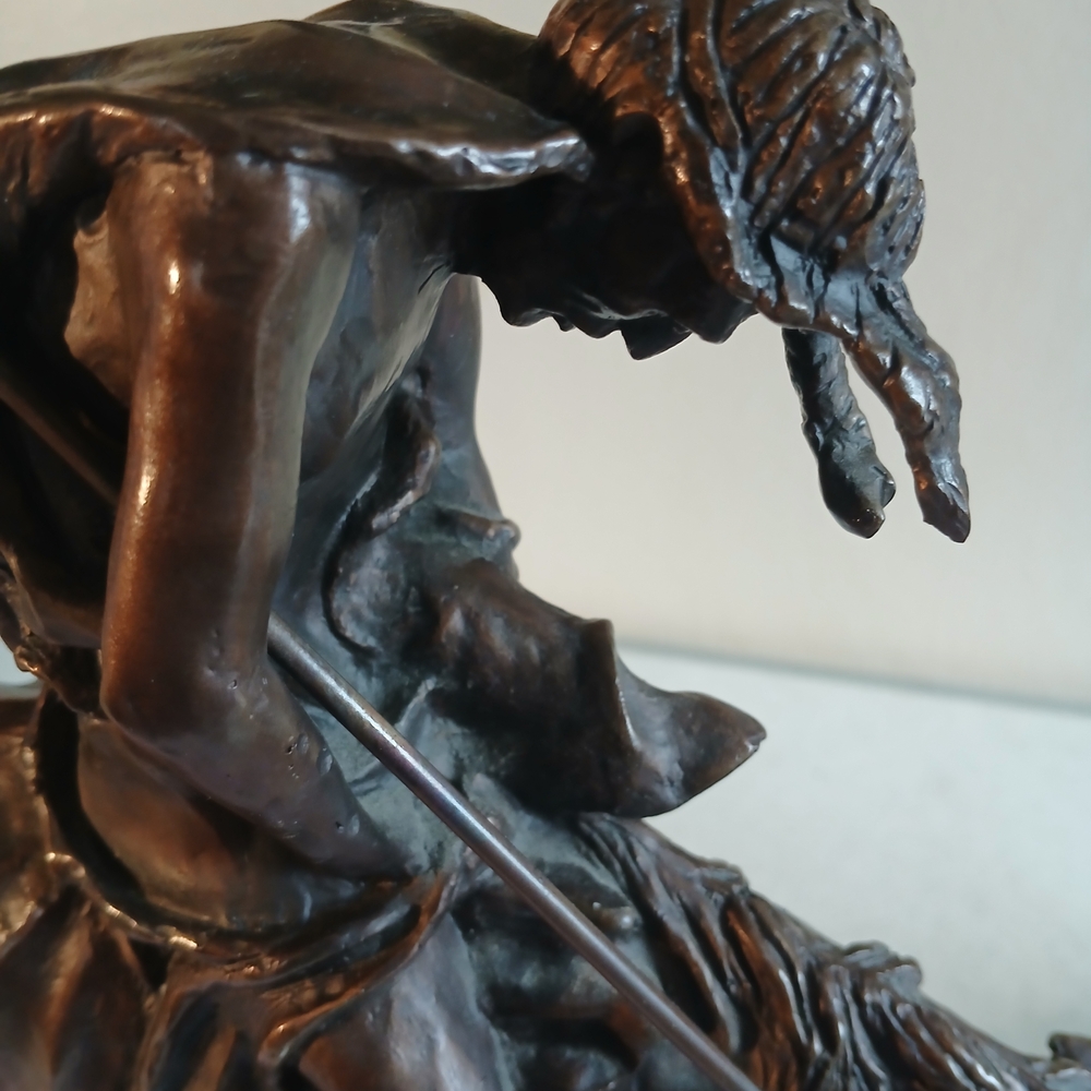 "END OF THE TRAIL" Bronze Sculpture By James Earle Fraser